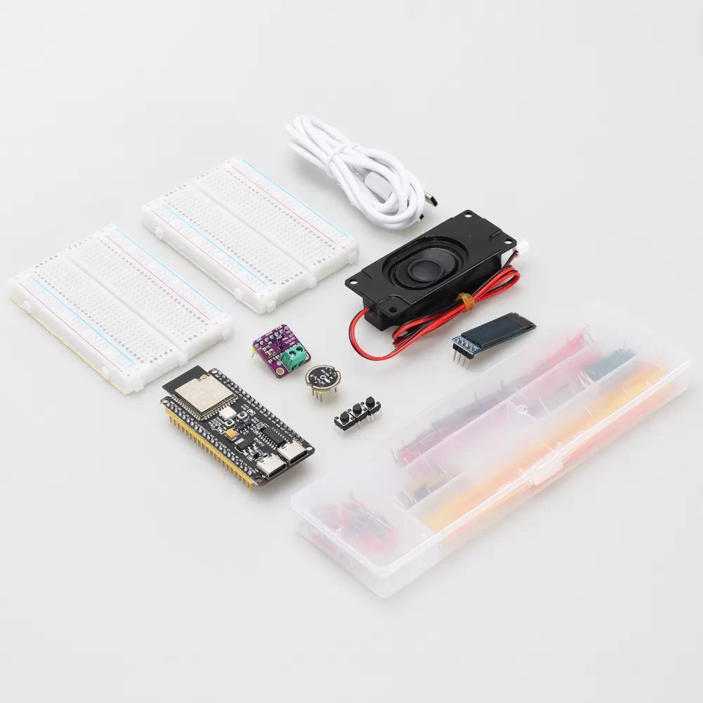 Tscinbuny ESP32 AI Voice Assistant with NLP - Multilingual Smart Speaker for Home Automation & IoT Control Learning Kits